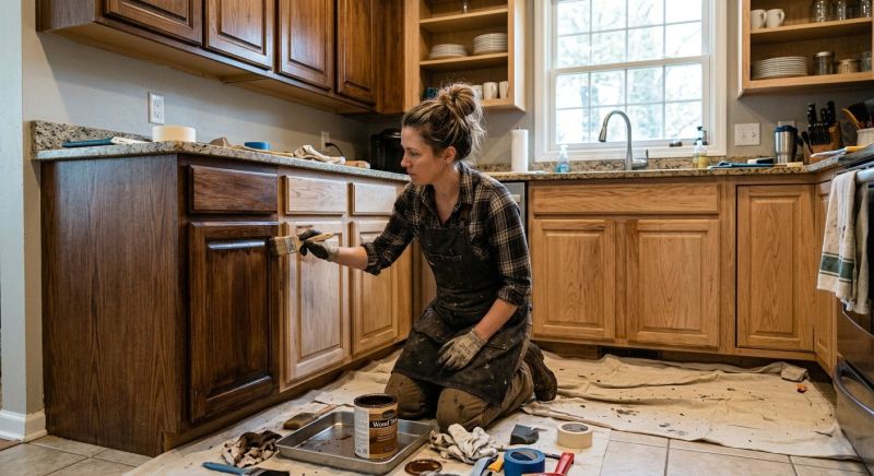 Cupboard Refinishing in Carmel, IN